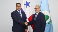 President of Latin American and Caribbean Parliament Meets Qatar's Ambassador