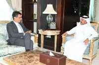 Foreign Ministry's Secretary General Meets President of European Union Delegation