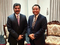 الأمين العام لوزارة الخارجية يجتمع مع نائب وزير الخارجية الكمبودي
