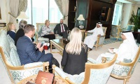Secretary General of Ministry of Foreign Affairs Meets Delegation from Australian Parliament
