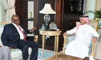 الأمين العام لوزارة الخارجية يجتمع مع وكيل وزارة الخارجية الصومالي