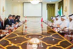 تأكيد قطري- سنغافوري على أهمية اللجنة العليا المشتركة