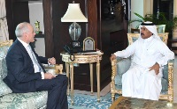الأمين العام لوزارة الخارجية يجتمع مع السفير الأسترالي