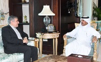 الأمين العام لوزارة الخارجية يجتمع مع سفير إيران