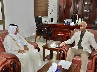 وزير الإعلام السوداني يجتمع مع سفير قطر