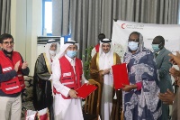 توقيع اتفاقية للاستجابة متعدد القطاعات للتعافي من آثار الفيضان بين الهلال الأحمر القطري والهلال الأحمر السوداني