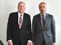 المندوب الدائم لدولة قطر لدى منظمات الأمم المتحدة في فيينا يجتمع مع رئيس الهيئة الدولية لمراقبة المخدرات