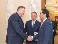 رئيس البوسنة والهرسك يستقبل نائب رئيس مجلس الوزراء وزير الخارجية