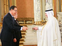 President of Peru Receives Credentials of Qatar's Ambassador