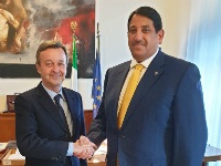 Deputy Prime Minister and Minister of Foreign Affairs Sends Message to Italian Foreign Minister