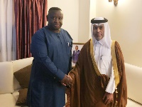 President of Sierra Leone Meets Charge d'Affaires of Qatari Embassy