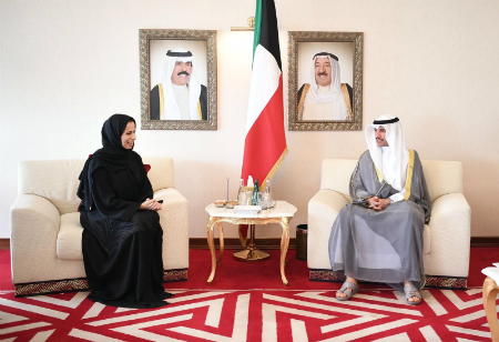 رئيس مجلس الأمة الكويتي يلتقي المتحدث الرسمي باسم وزارة الخارجية