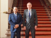 رئيس مجموعة الصداقة القطرية البلجيكية يجتمع مع سفير قطر 