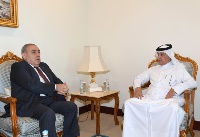 وزير الدولة للشؤون الخارجية يجتمع مع سفير أرمينيا