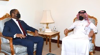 وزير الدولة للشؤون الخارجية يجتمع مع سفير جمهورية هايتي لدى الدولة