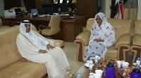 وزيرة التعليم العالي في السودان تجتمع مع سفير دولة قطر 