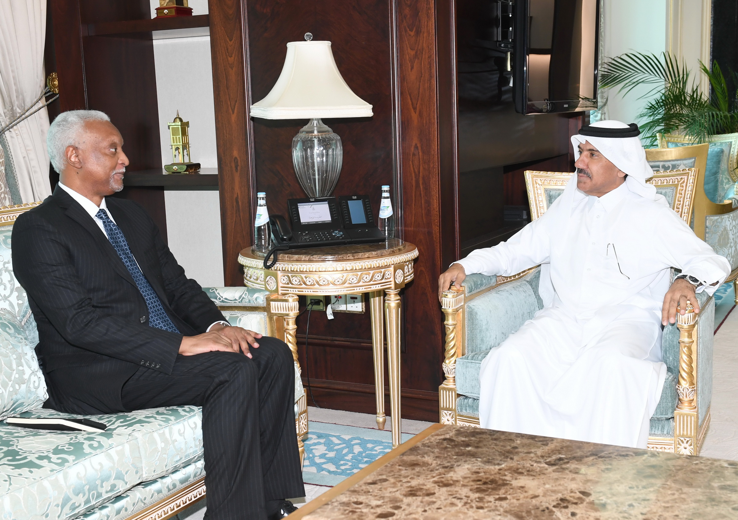 Secretary-General of Ministry of Foreign Affairs Meets Ambassador of Sudan