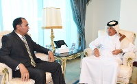 Minister of State for Foreign Affairs Bids Farwell to Ambassador of Republic of Kyrgyzstan