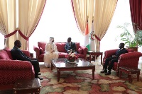 President of Cote d'Ivoire Receives Credentials of State of Qatar Ambassador