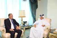 وزير الدولة للشؤون الخارجية يجتمع مع نائب وزير خارجية كوسوفا