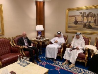 وزير الدولة للشؤون الخارجية يجتمع مع مسؤول أممي
