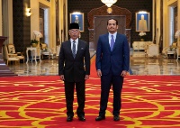 ملك ماليزيا يستقبل نائب رئيس مجلس الوزراء وزير الخارجية