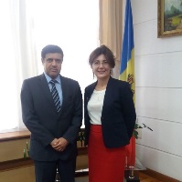 وزيرة الصحة في جمهورية مولدوفا تجتمع مع القائم بالأعمال بالإنابة القطري