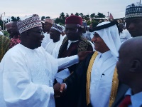 نائب رئيس جمهورية غانا يستقبل سفير دولة قطر 