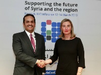 Deputy Prime Minister and Minister of Foreign Affairs Meets EU High Representative