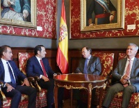 Deputy Prime Minister and Minister of Foreign Affairs Meets Spanish Senate President