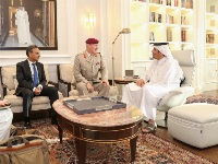 Deputy Prime Minister and Minister of Foreign Affairs Meets UK Defense Senior Advisor