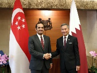 Deputy Prime Minister Meets Singapore's Minister of Foreign Affairs