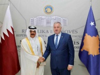 وزير الدفاع في كوسوفو  يجتمع مع سفير قطر