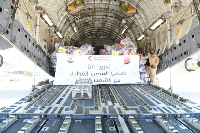 وصول طائرتي شحن تحمل مساعدات قطرية إلى لبنان