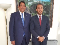 وكيل وزارة الخارجية الإيطالي يجتمع مع سفير دولة قطر