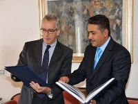 President of Sardinia, Mayor of Cagliari Meet Qatari Ambassador