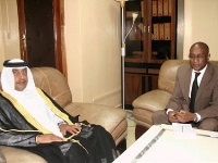 Mauritanian Health Minister Meets Qatari Ambassador