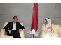 Chinese Foreign Minister Arrives in Doha